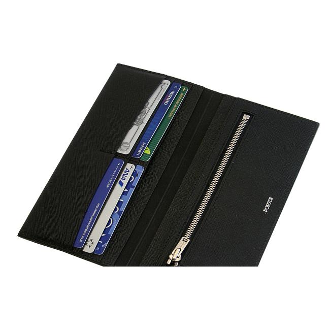 【美品】ポーター　グルー　レザー　ロングウォレット　長財布 GLUE（PORTER） ポーター グルー ロングウォレット 079-02931 財布 長