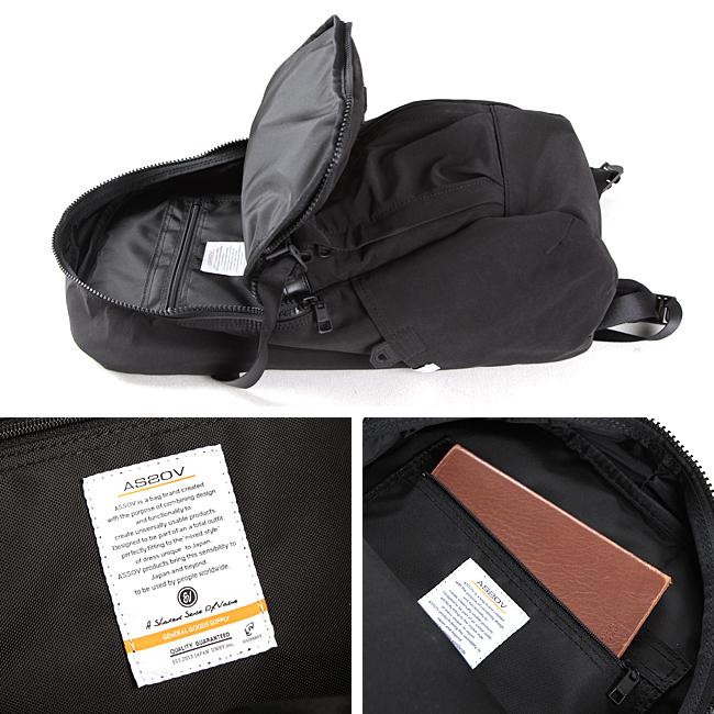 最大45% 3/1まで アッソブ バックパック リュック メンズ 軽量 シュリンクナイロン チェストベルト A4 AS2OV 091700 在庫限り | AS2OV | 13