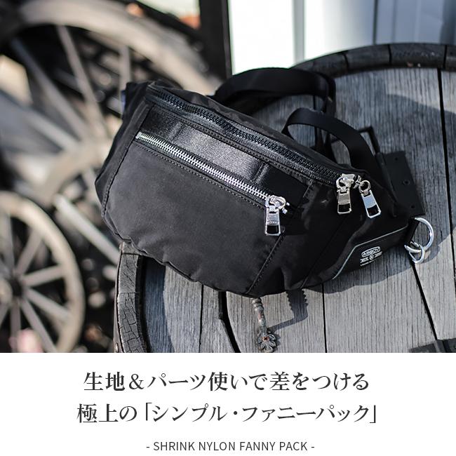 人気　AS2OV アッソブ ボディバッグ　ウエストバッグ　レザー　ナイロン　黒 AS2OV（アッソブ） ウエストバッグ ボディバッグ バッグ AS2OV ASSOV