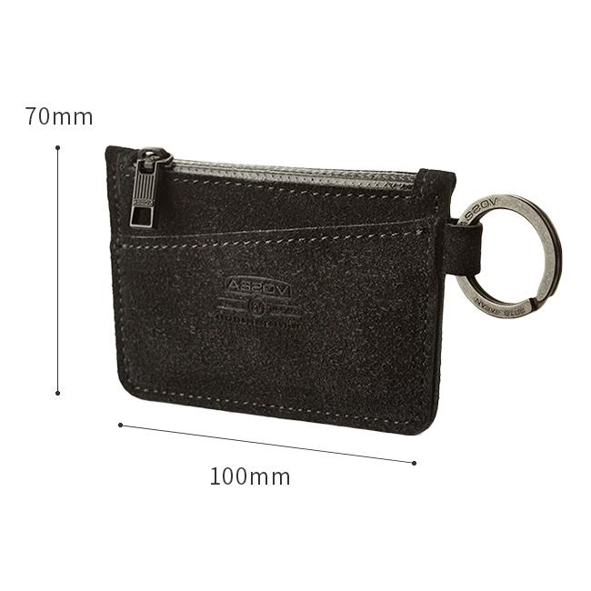 最大43% 1/13限定 メール便選択で送料無料 アッソブ ウォータープルーフ スエード 小銭入れ 手のひらサイズ 日本製 AS2OV 091756 在庫限り | AS2OV | 14