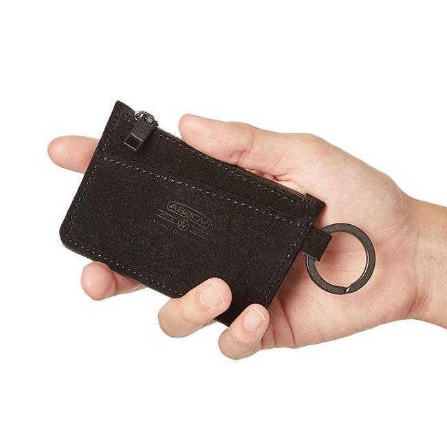 最大43% 1/13限定 メール便選択で送料無料 アッソブ ウォータープルーフ スエード 小銭入れ 手のひらサイズ 日本製 AS2OV 091756 在庫限り | AS2OV | 16