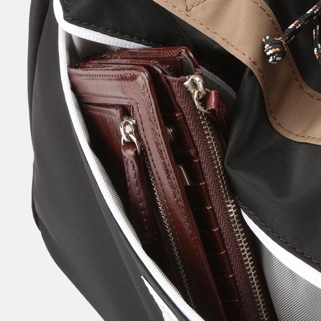 最大43% 1/13限定 アッソブ 巾着ショルダーバッグ メンズ レディース ナイロンツイル 091900 在庫限り | AS2OV | 18