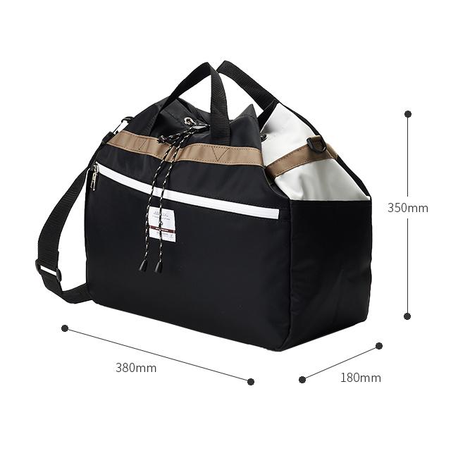 最大43% 1/13限定 アッソブ 巾着ショルダーバッグ メンズ レディース ナイロンツイル 091900 在庫限り | AS2OV | 08