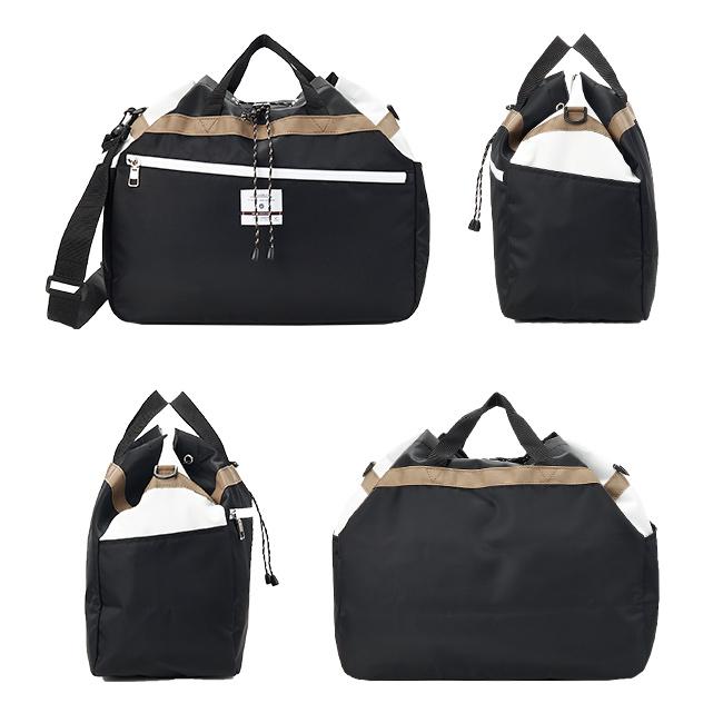 最大43% 2/3限定 アッソブ 巾着ショルダーバッグ メンズ レディース ナイロンツイル 091900 在庫限り | AS2OV | 09