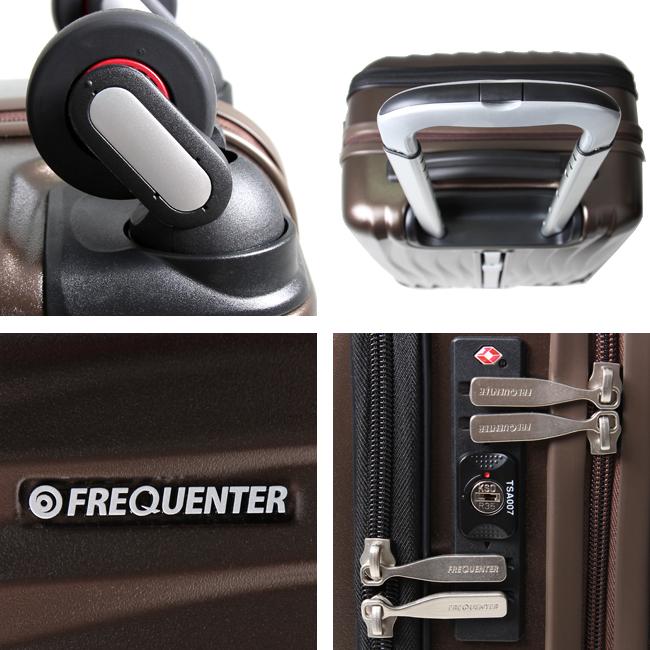 フリクエンター スーツケース 機内持ち込み Sサイズ SSサイズ 34L 軽量 静音 フロントオープン ストッパー クラム FREQUENTER 1-216 | FREQUENTER | 19