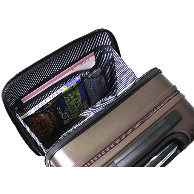 フリクエンター スーツケース 機内持ち込み Sサイズ SSサイズ 34L 軽量 静音 フロントオープン ストッパー クラム FREQUENTER 1-216 | FREQUENTER | 12