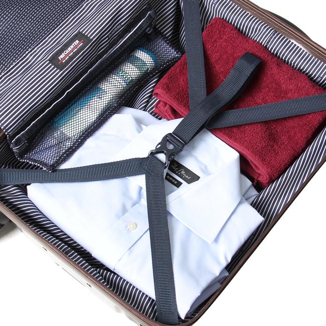 【FREQUENTER】フリクエンター 34L 機内持ち込み可 スーツケース FREQUENTER フリクエンター CLAM ADVANCE クラムアドバンス