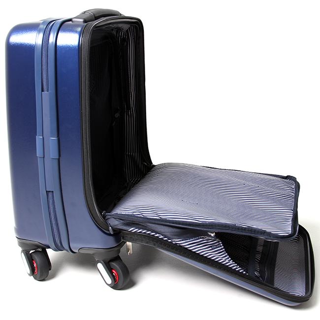 フリクエンター スーツケース 機内持ち込み SSサイズ 23L 超小型 軽量 静音 フロントオープン ストッパー コインロッカー FREQUENTER 1-217 | FREQUENTER | 16