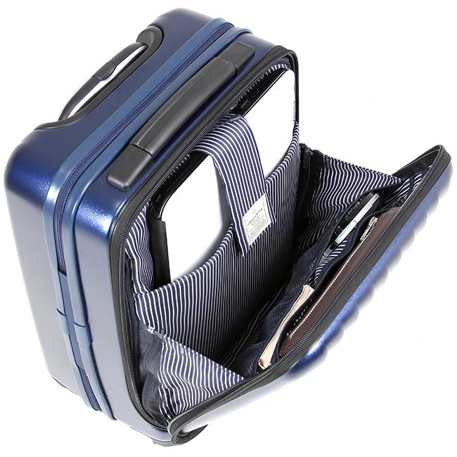 フリクエンター スーツケース 機内持ち込み SSサイズ 23L 超小型 軽量 静音 フロントオープン ストッパー コインロッカー FREQUENTER 1-217 | FREQUENTER | 11