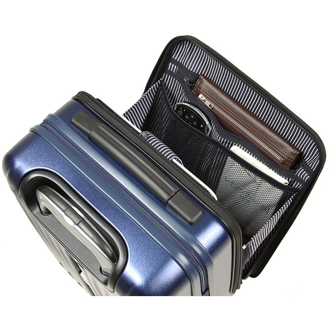 フリクエンター スーツケース 機内持ち込み SSサイズ 23L 小型 軽量 静音 フロントオープン ストッパー コインロッカー FREQUENTER 1-217 | FREQUENTER | 12