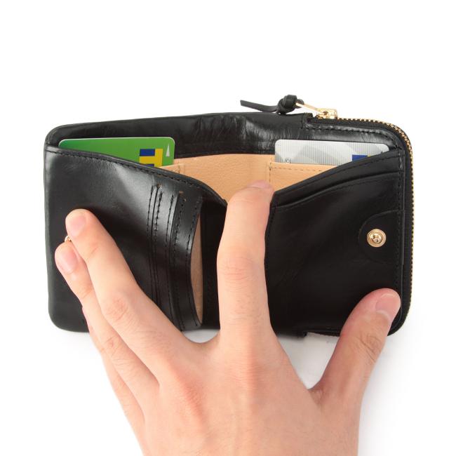 新品未使用PORTER SOAKキャメル 牛革　二つ折り財布 中古・古着通販】PORTER (ポーター) SOAK WALLET キャメル｜ブランド