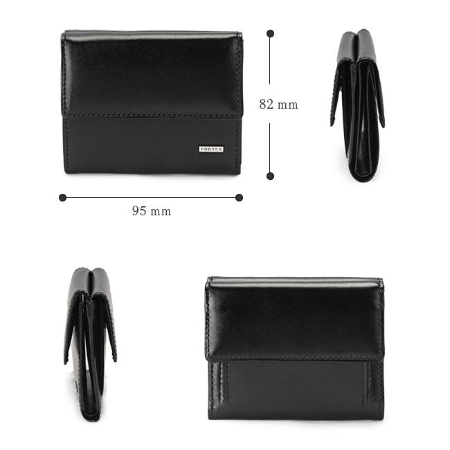 ポーター シーン ウォレット 110-02971 PORTER SHEEN 吉田カバン 財布 三つ折り財布 ミニ財布 小さい財布 本革 レザー ミニウォレット ブランド メンズ 日本製 | SHEEN（PORTER） | 04