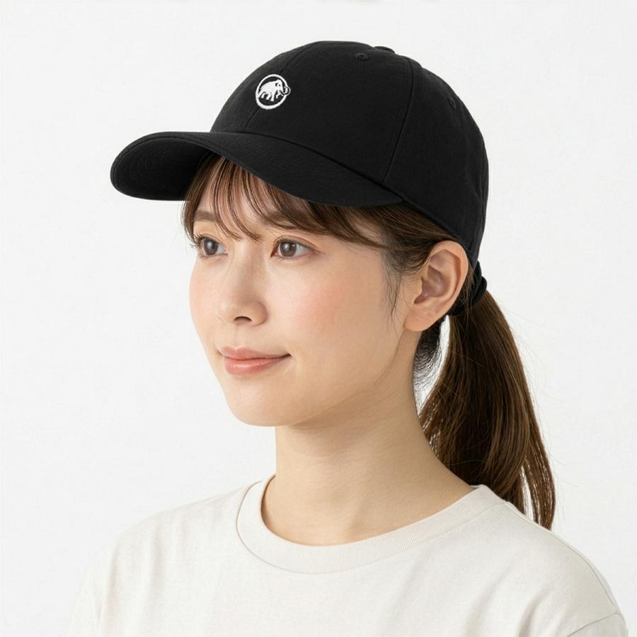 MAMMUT（マムート） 最大44% 8/2まで ハイキング キャップ 帽子 刺繍