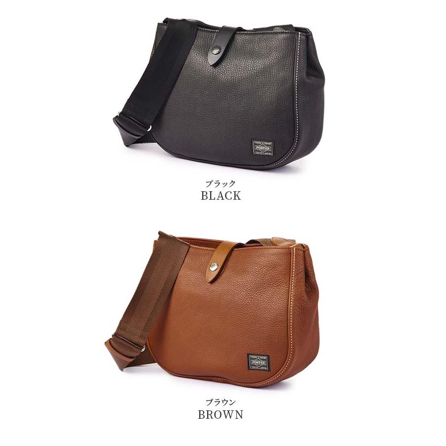 ポーター シスコ ショルダーバッグ 120-03306 メンズ レディース ブランド ミニ コンパクト レザー 小さめ 斜めがけ 軽量 横型 本革 吉田カバン PORTER | PORTER | 04
