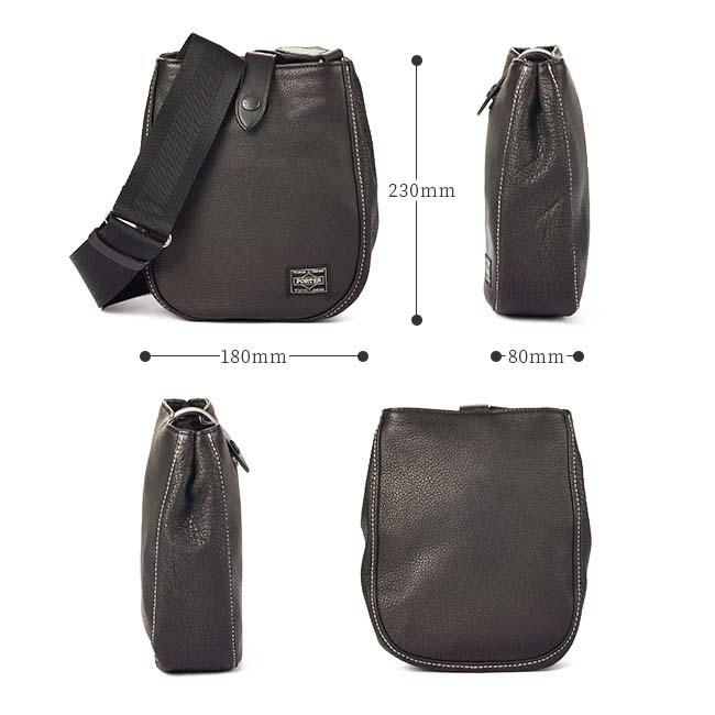 ポーター シスコ ショルダーバッグ(L) 120-03307 メンズ レディース ブランド ミニ コンパクト レザー 小さめ 斜めがけ 軽量 縦型 本革 吉田カバン PORTER | PORTER | 05