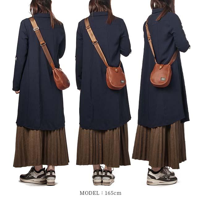 ポーター シスコ ショルダーバッグ(S) 120-03308 メンズ レディース ブランド ミニ コンパクト レザー 小さめ 斜めがけ 軽量 縦型 本革 吉田カバン PORTE | PORTER | 07