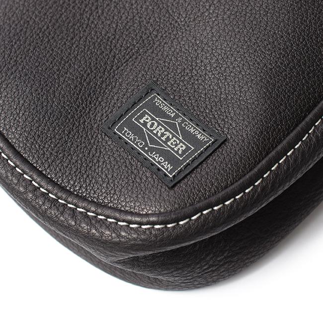 ポーター シスコ ショルダーバッグ(S) 120-03308 メンズ レディース ブランド ミニ コンパクト レザー 小さめ 斜めがけ 軽量 縦型 本革 吉田カバン PORTE | PORTER | 08