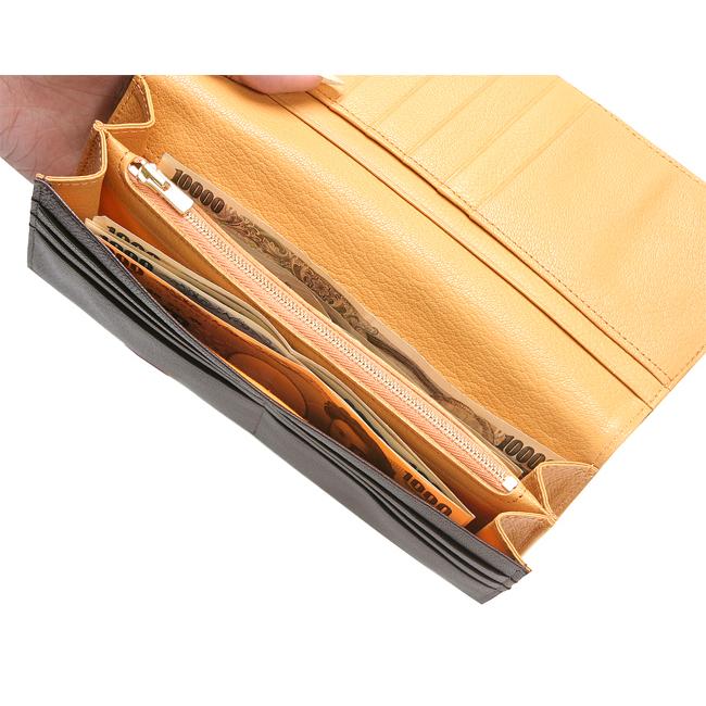 PORTER ゴート革　長財布　アウトレット　定価42,900円 DOUBLE（PORTER） ポーター ダブル ロングウォレット 129-06010 財布