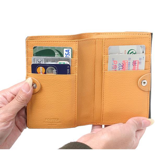 ポーター ダブル ウォレット 129-06011 財布 二つ折り財布 ミドル財布 軽量 本革 レザー メンズ レディース ブランド 吉田カバン PORTER DOUBLE | DOUBLE（PORTER） | 09