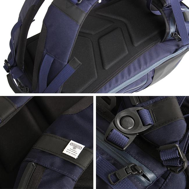 最大43% 1/22限定 アッソブ ビジネスリュック メンズ 50代 40代 通勤 防水 ビジネスバッグ ウォータープルーフ 305D AS2OV ASSOV 141600 | AS2OV | 16