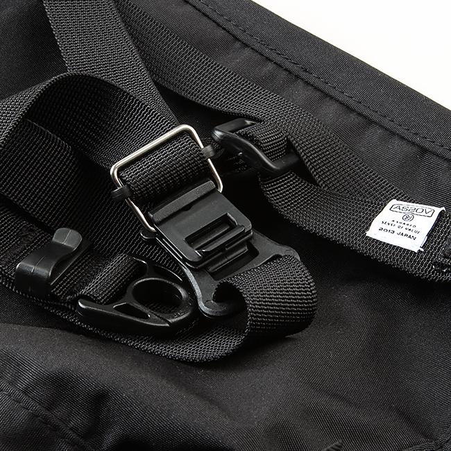 最大43% 3/13まで アッソブ ウエストバッグ メンズ 横型 横開き ファニーパック 防水 撥水 AS2OV WATER PROOF CORDURA 305D 141607 | AS2OV | 18