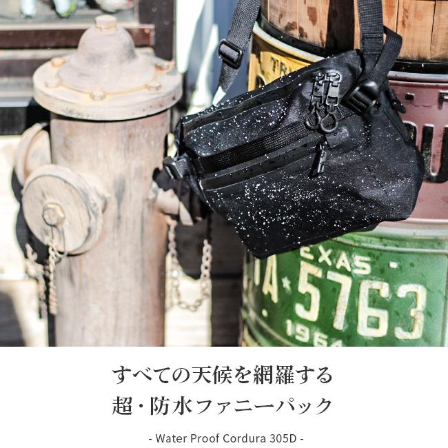 最大42% 9/6限定 アッソブ ファニーバッグ ショルダーバッグ ウォータープルーフ コーデュラ 撥水 防水 耐水 AS2OV 141607 | AS2OV | 03