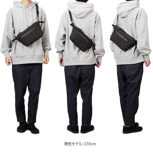 最大43% 3/13まで アッソブ ウエストバッグ メンズ 横型 横開き ファニーパック 防水 撥水 AS2OV WATER PROOF CORDURA 305D 141607 | AS2OV | 08