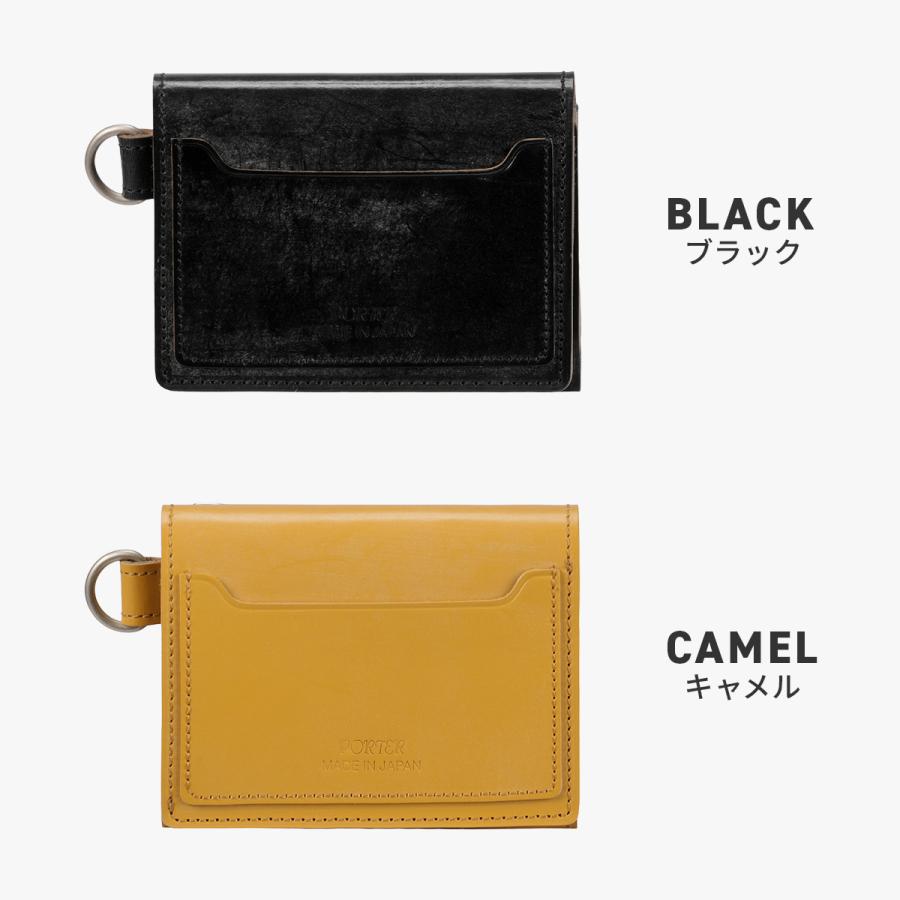 ポーター デューク ウォレット 149-03130 PORTER DUKE 吉田カバン 三つ折り財布 本革 ブライドルレザー ミニ財布 日本製 ブランド | PORTER | 03