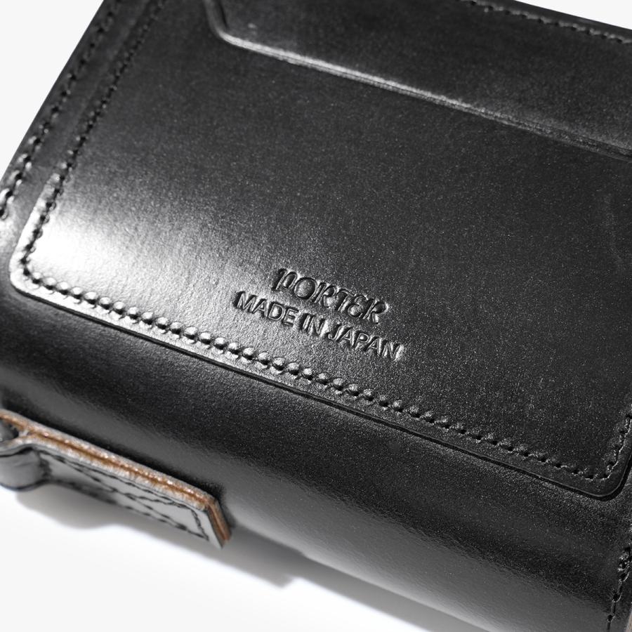 ポーター デューク ウォレット 149-03130 PORTER DUKE 吉田カバン 三つ折り財布 本革 ブライドルレザー ミニ財布 日本製 ブランド | PORTER | 07