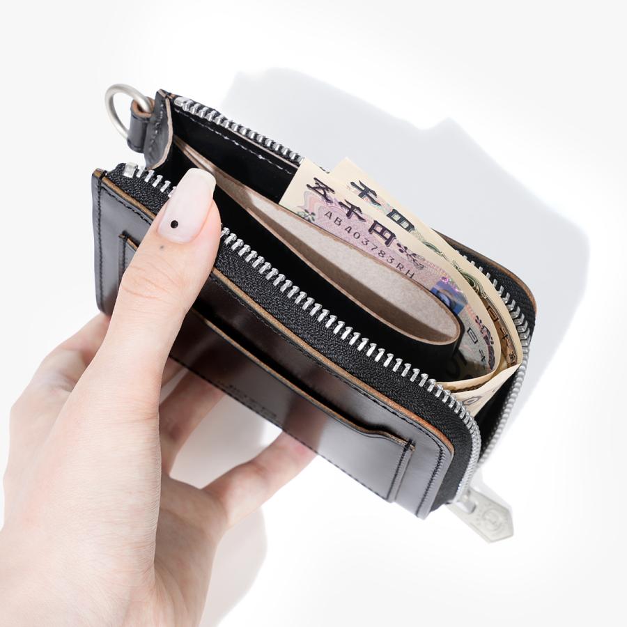 ポーター デューク マルチウォレット 149-03131 PORTER DUKE 吉田カバン ミニ財布 本革 ブライドルレザー L字ファスナー | PORTER | 12