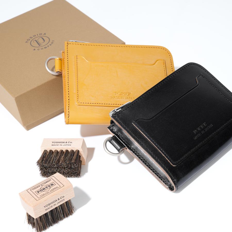 ポーター デューク マルチウォレット 149-03131 PORTER DUKE 吉田カバン ミニ財布 本革 ブライドルレザー L字ファスナー | PORTER | 18