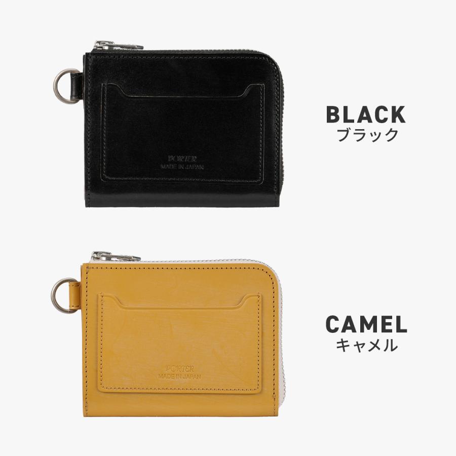 ポーター デューク マルチウォレット 149-03131 PORTER DUKE 吉田カバン ミニ財布 本革 ブライドルレザー L字ファスナー | PORTER | 03