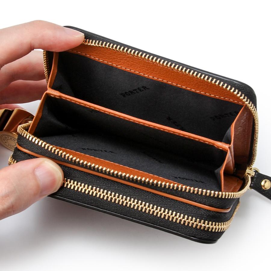 ポーター トーン デュオパース 150-02289 PORTER TONE DUO PURSE 吉田カバン 二つ折り財布 ラウンドファスナー 本革 日本製の画像