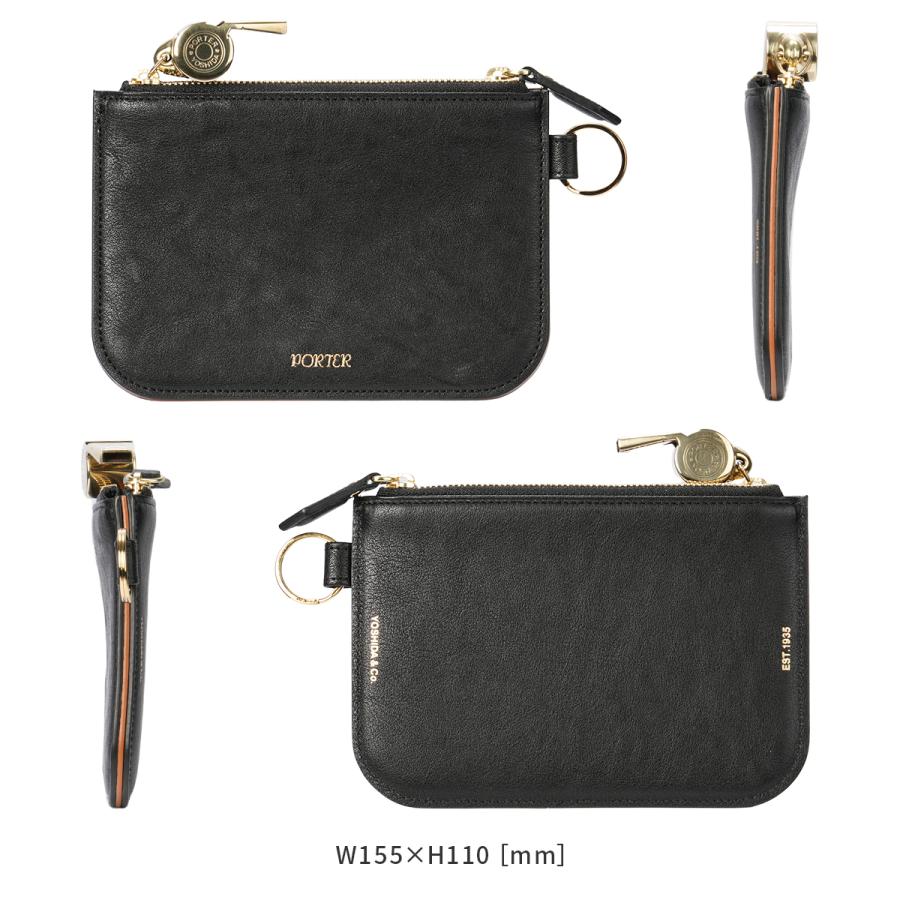 ポーター トーン 財布 小銭入れ カードケース ポーチ メンズ レディース ブランド レザー 本革 小さめ 小物入れ 日本製  PORTER TONE 150-02293 | PORTER | 04