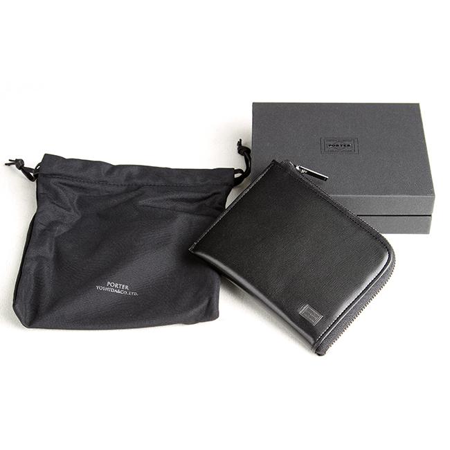 【未使用】ポーター プリュム ウォレット 179-03869 財布 ブラック PLUME（PORTER） ポーター プリュム ウォレット 179-03869 財布 二