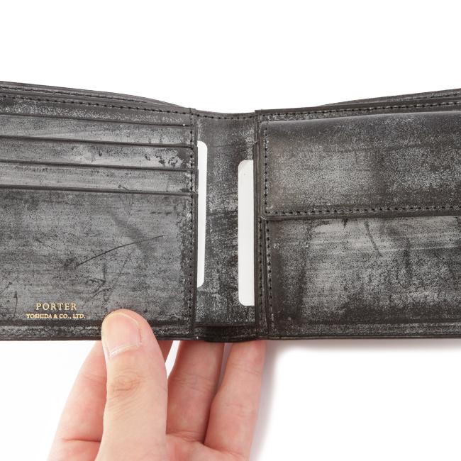 ポーター ビル ブライドル ウォレット 185-02255 財布 二つ折り財布 軽量 本革 ブライドルレザー メンズ レディース 吉田カバン PORTER BILL BRIDLE | PORTER | 10
