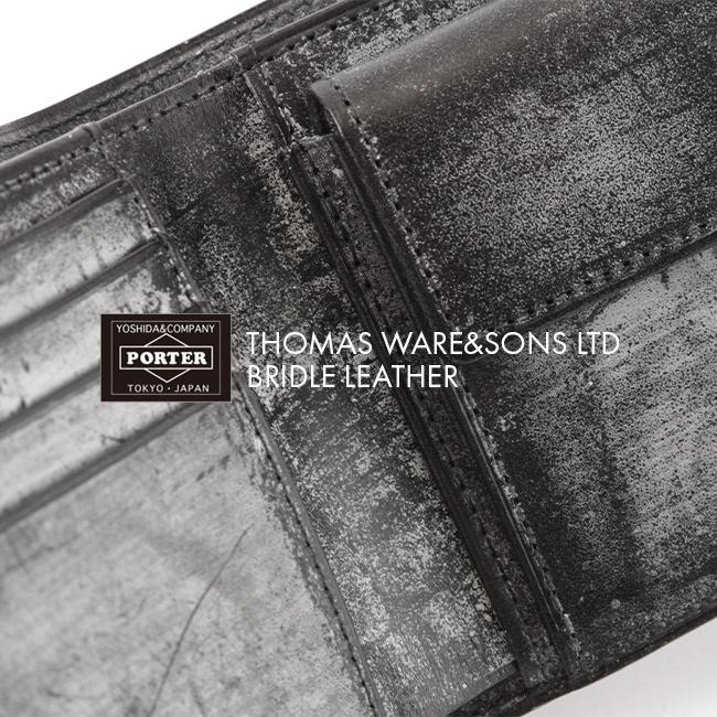 ポーター ビル ブライドル ウォレット 185-02255 財布 二つ折り財布 軽量 本革 ブライドルレザー メンズ レディース 吉田カバン PORTER BILL BRIDLE | PORTER | 16