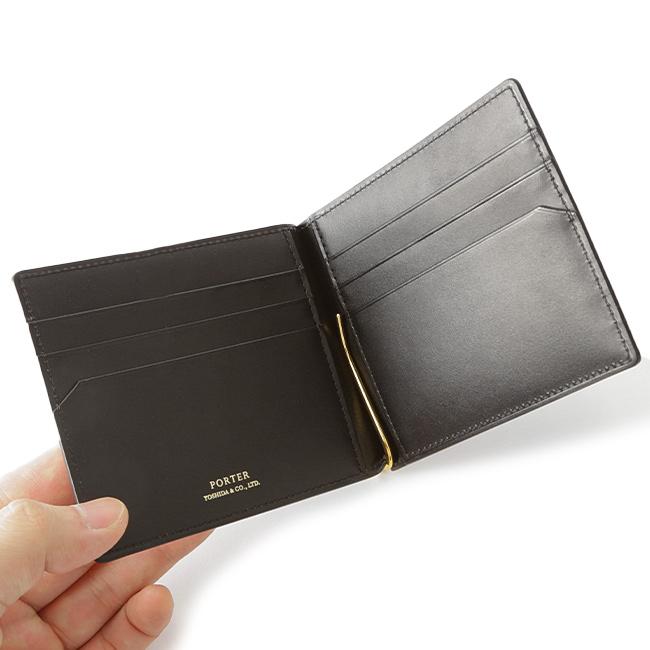 ポーター　ビルブライドル　マネークリップ　黒　吉田カバン　レザー　ゴールド　金具 楽天市場】ポーター ビル ブライドル マネークリップ 185-02257