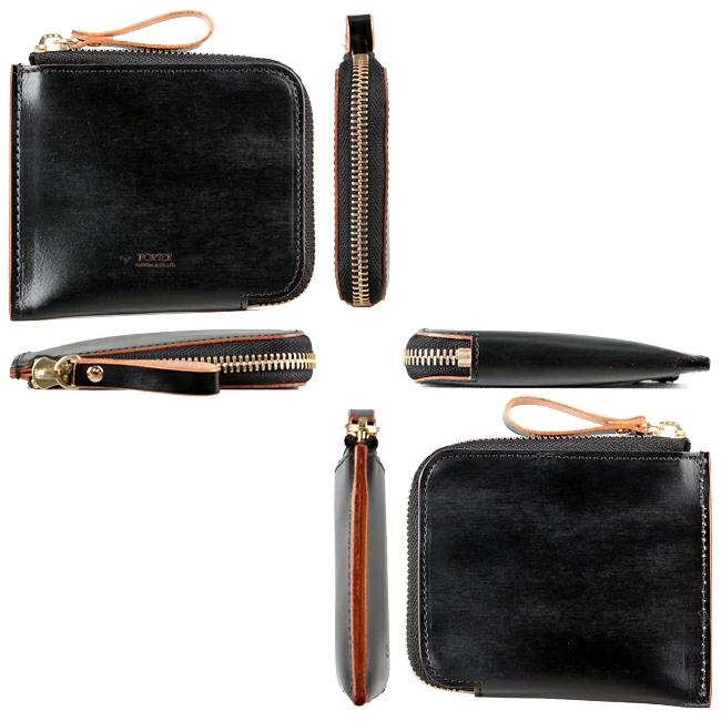 ポーター フィルム ウォレット 187-01349 財布 二つ折り財布 ミニ財布 軽量 本革 レザー L字ファスナー メンズ レディース 吉田カバン PORTER FILM | FILM（PORTER） | 01