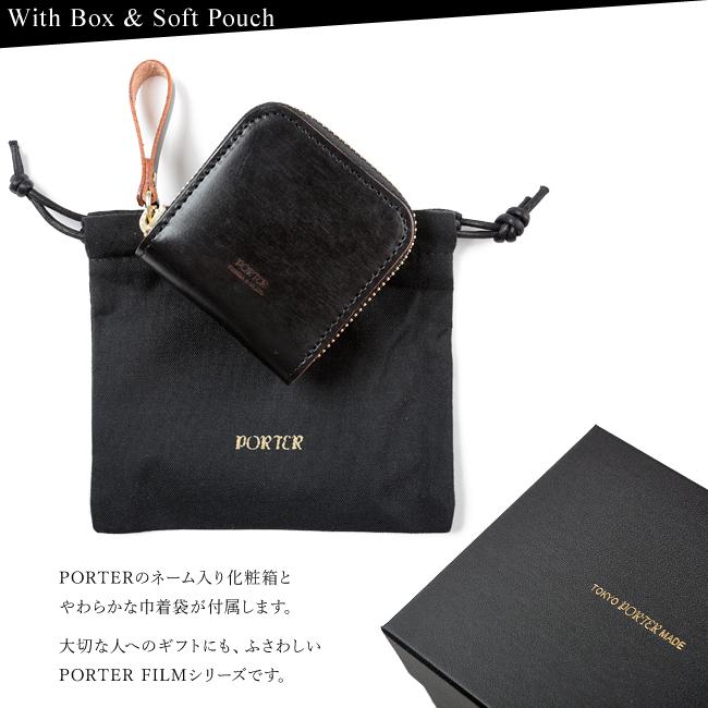 本日限定‼️12,000円‼️ポーター　フィルム　ミニ財布　L字ファスナー 箱 本日限定‼️12,‼️ポーター フィルム ミニ財布 L字ファスナー 箱