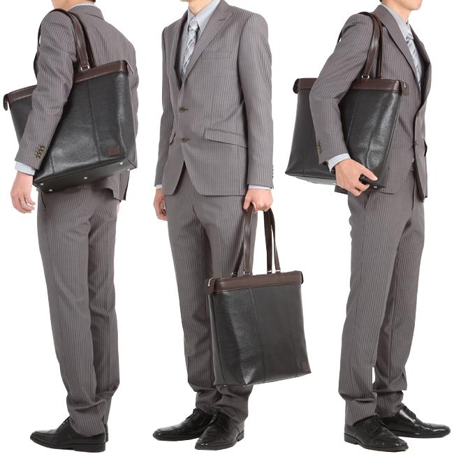 【美品】ポーター　ブレンド　オールレザー　ビジネスバッグ　2way　大容量 A4 BLEND（PORTER） ポーター ブレンド 2WAYブリーフケース 192