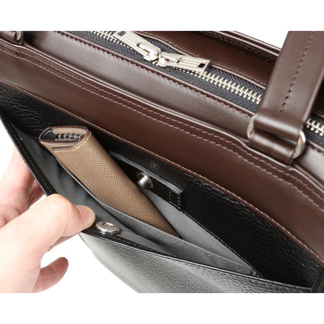 ポーター ブレンド トートバッグ 192-03749 ビジネスバッグ メンズ 50代 40代 通勤 肩掛け 縦型 本革 レザー ファスナー付き 吉田カバン PORTER | BLEND（PORTER） | 08