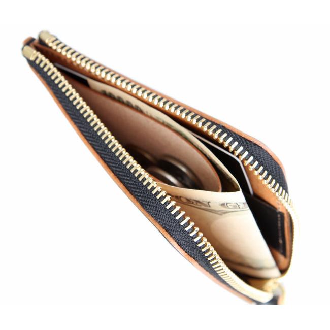 ポーター フォイル マルチウォレット 195-01331 財布 二つ折り財布 薄型 薄い財布 本革 レザー スリム L字ファスナー メンズ レディース 吉田カバン PORTER | FOIL（PORTER） | 08