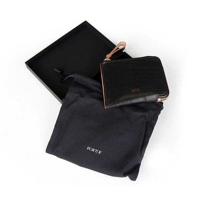 ポーター フォイル マルチウォレット 195-01331 財布 二つ折り財布 薄型 薄い財布 本革 レザー スリム L字ファスナー メンズ レディース 吉田カバン PORTER | FOIL（PORTER） | 11