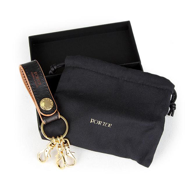 ポーター フォイル キーホルダー 195-01337 ストラップ キーリング メンズ レディース ブランド レザー 本革 軽量 吉田カバン PORTER FOIL | FOIL（PORTER） | 10