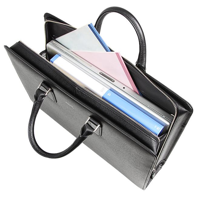 ポーター フラックス ブリーフケース 197-01503 ビジネスバッグ メンズ 50代 40代 通勤 本革 薄型 レザー スリム 吉田カバン PORTER | FLUX（PORTER） | 04