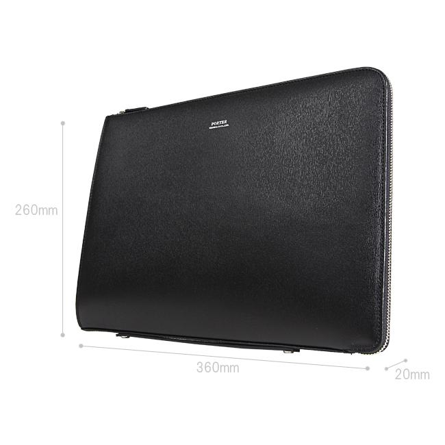 ポーター フラックス ドキュメントケース 197-01507 クラッチバッグ メンズ ブランド レザー スリム 本革 薄型 吉田カバン PORTER | FLUX（PORTER） | 08