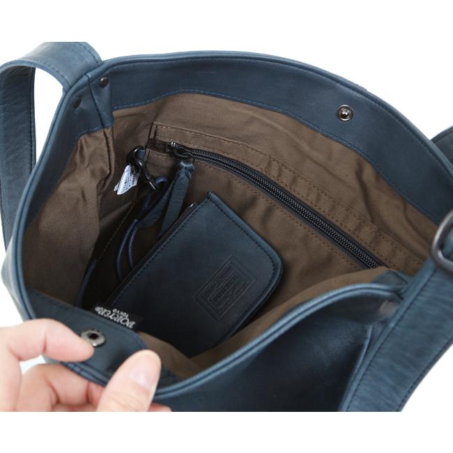 ポーター フランク ショルダーバッグ 198-01309 メンズ ブランド レザー スリム 斜めがけ 大きめ 大容量 軽量 本革 薄型 縦型 吉田カバン PORTER | FRANK（PORTER） | 05