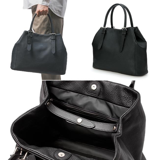 ⭐良品⭐Felisi トートバッグ 14-20DS ネイビー×ブラック メンズ トートバッグ 14／26／3／LD＋DS | Felisi (Men)/フェリージ