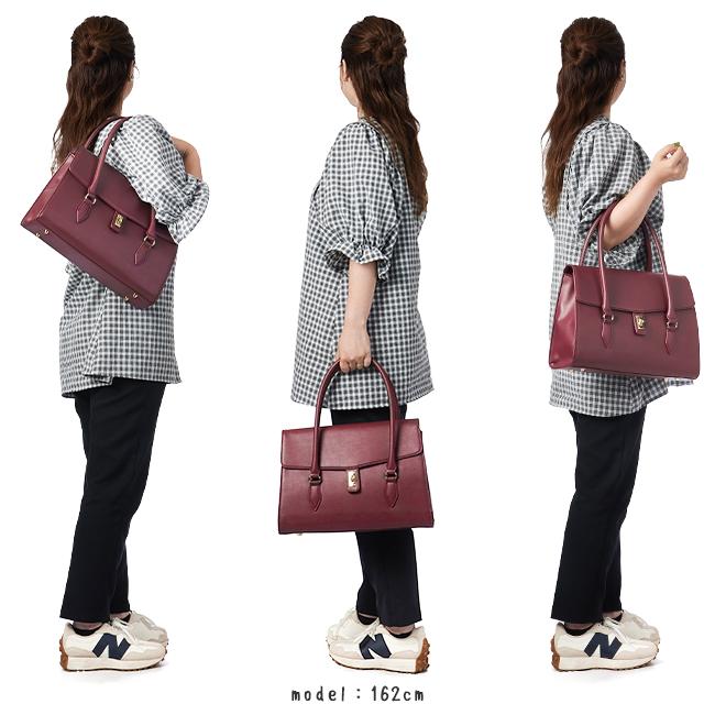 最大50% 2/5限定 トートバッグ ビジネスバッグ レディース 軽量 就活 通勤 通学 肩掛け 合皮 Ms.lily 22-5350 ビジカジ カジュアル | ブランド登録なし | 09